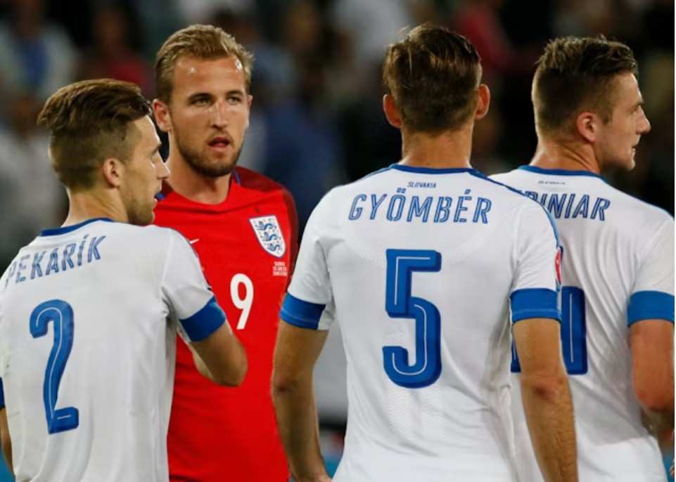 England National Football Team vs Slovakia National Football Team Stats