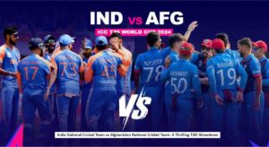 India National Cricket Team vs Afghanistan National Cricket Team